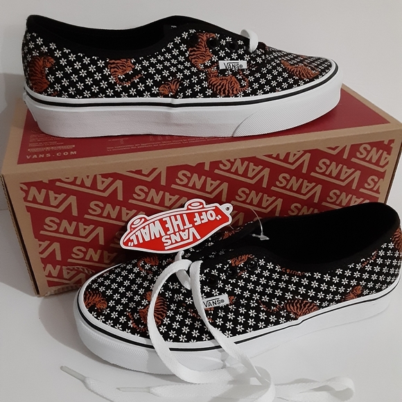 Vans Authentic Tiger Floral Shoes Womens Sneaker - Picture 7 of 7